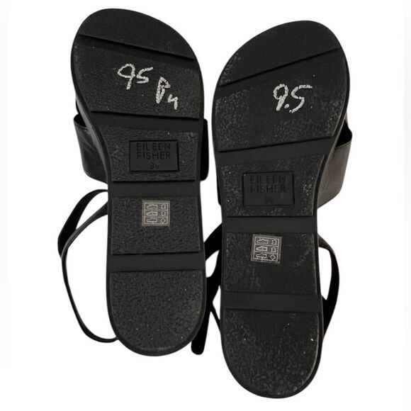 COPY - Eileen Fisher Juno platform sandals (wedges) 9.5 - Picture 7 of 7